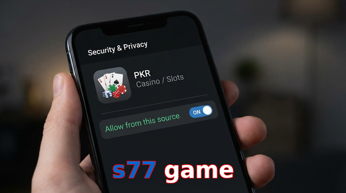 Game list for S77 Game apk section